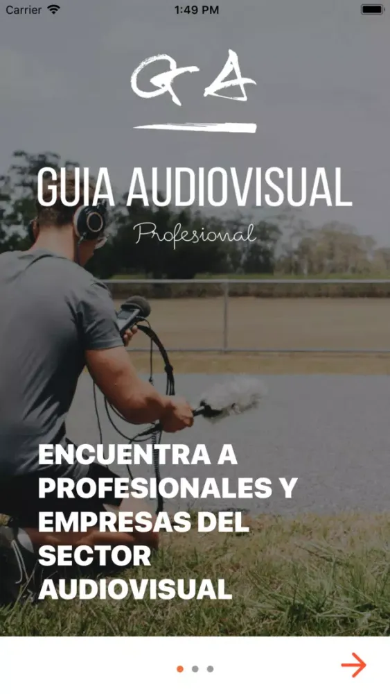 Capturas de pantalla de Guía profesional audiovisual