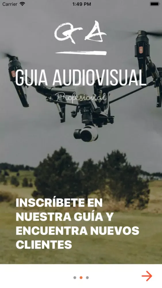 Capturas de pantalla de Guía profesional audiovisual