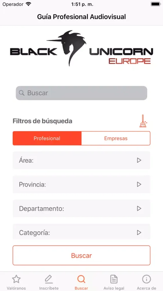 Capturas de pantalla de Guía profesional audiovisual
