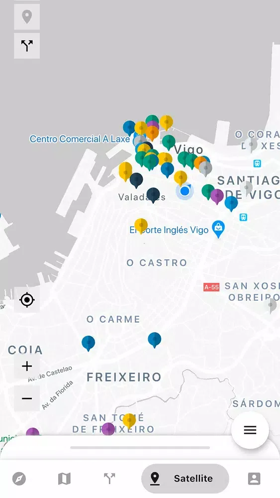 ภาพหน้าจอของ Metrominuto Vigo