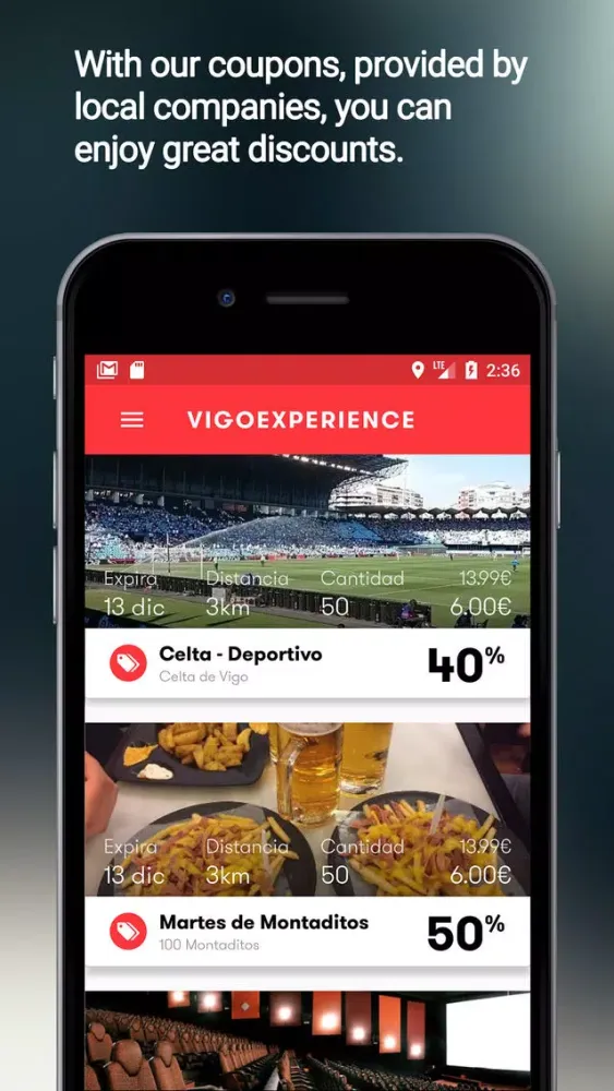 Captures d'écran de Vigoexperience