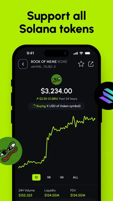 Скриншоты Pump Wallet