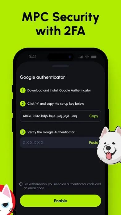 Скриншоты Pump Wallet