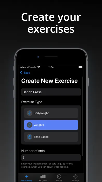 ภาพหน้าจอของ Fit Records: Gym Workout Log