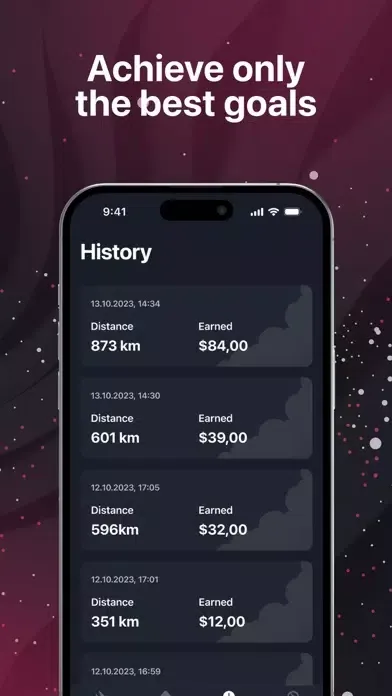 Captures d'écran de Blaze app.