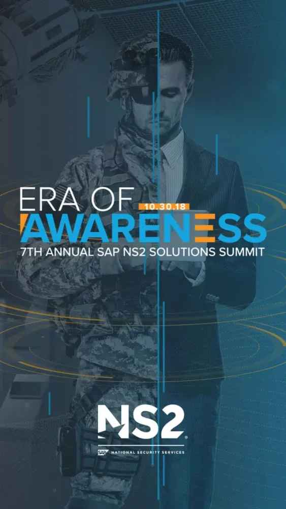 Capturas de pantalla de SAP NS2 Solutions Summit 2018