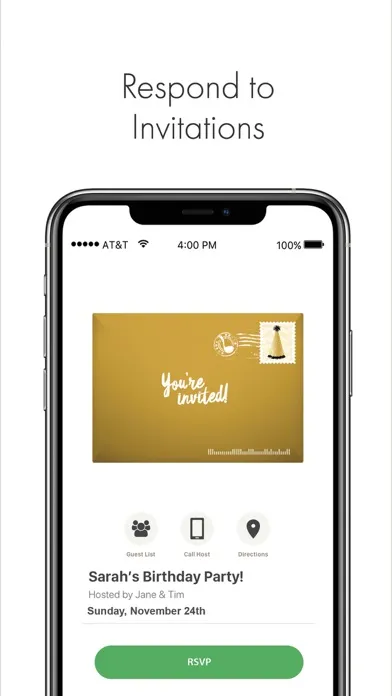 Capturas de pantalla de Punchbowl: Invitations & Cards