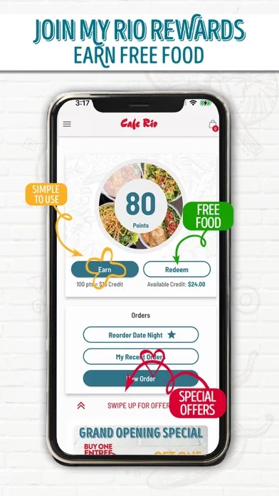 ภาพหน้าจอของ Cafe Rio