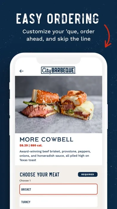 Capturas de tela do City Barbeque