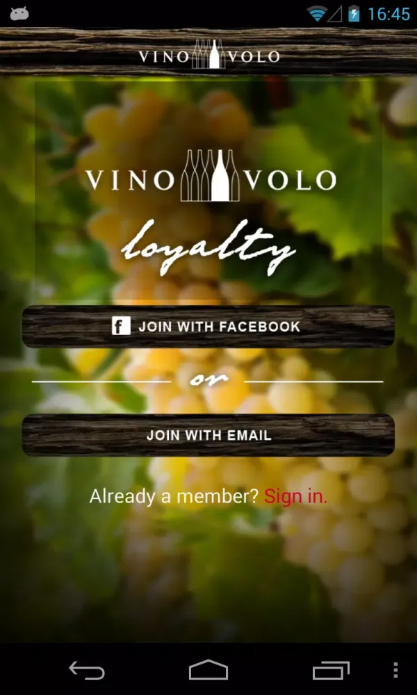 Vino Volo應用截圖