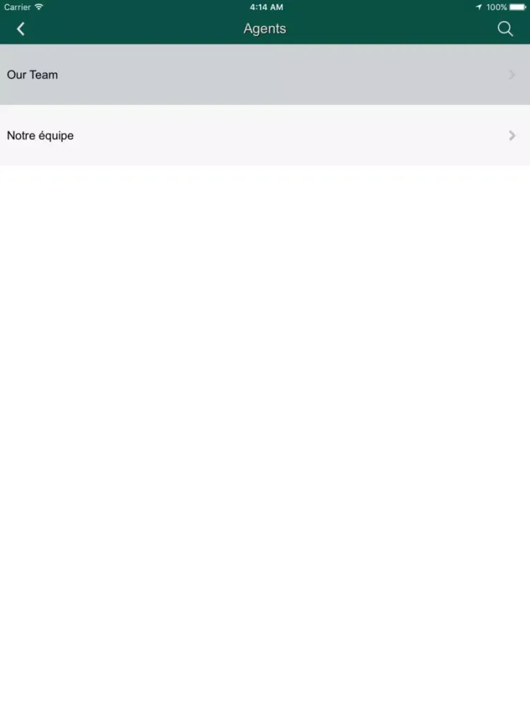 Screenshot di Groupe Sams iPad 