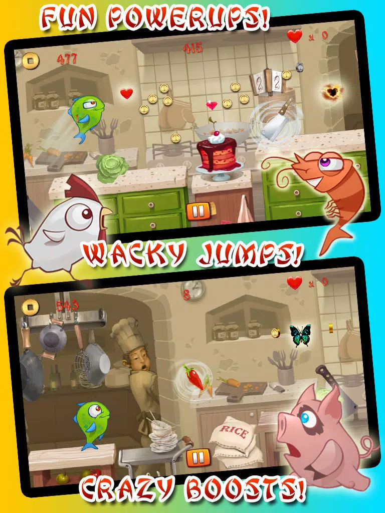 Скриншоты Kung Pow Run Adventure - A Funny Chicken Escape Challenge iPad 