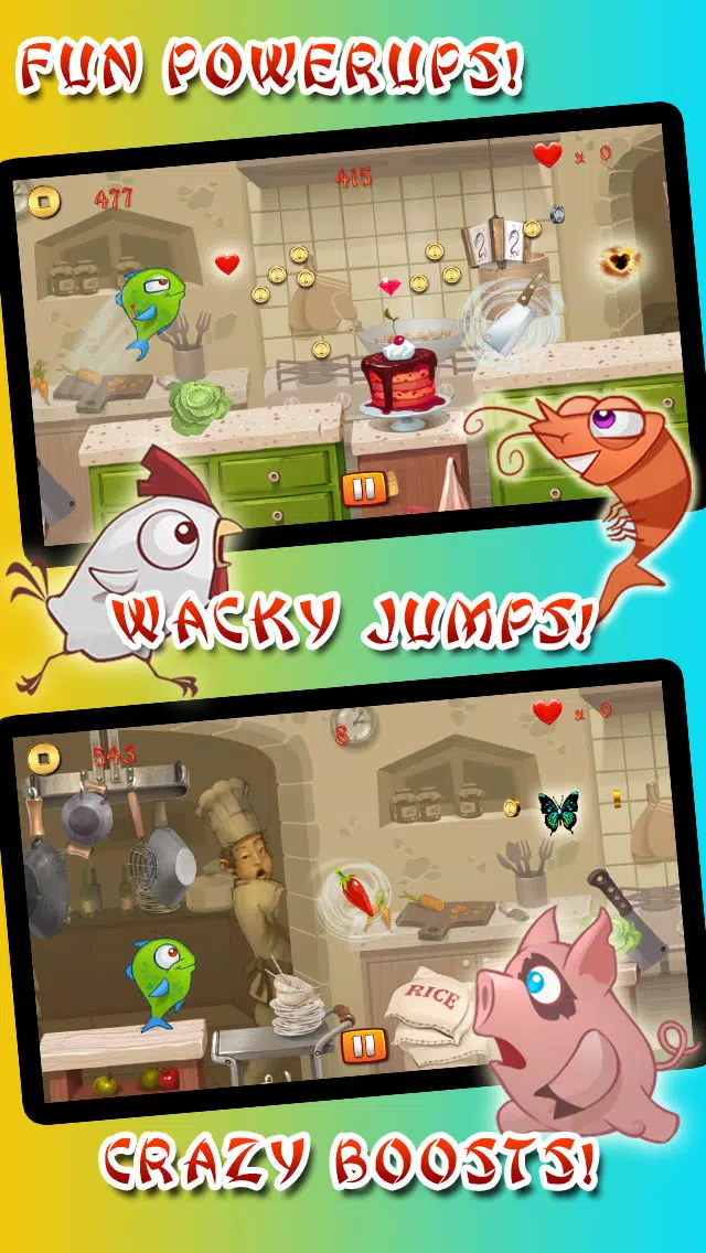 Скриншоты Kung Pow Run Adventure - A Funny Chicken Escape Challenge