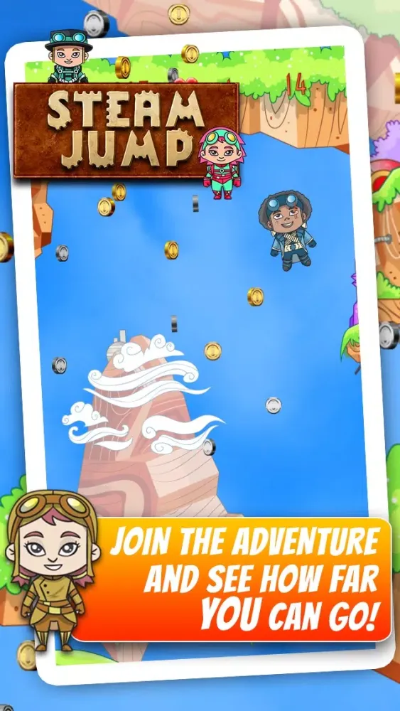 Скриншоты Steam Jump - Flying Steampunk Super Hero