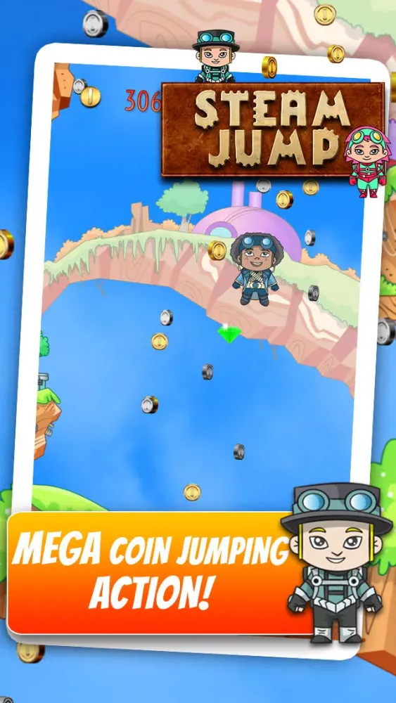 Скриншоты Steam Jump - Flying Steampunk Super Hero
