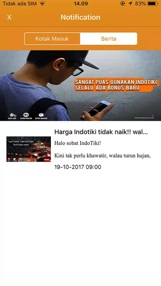 Capturas de pantalla de Indotiki
