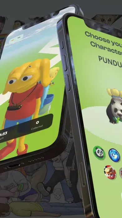 Capturas de tela do Meme GO - Snatch 'em all up!