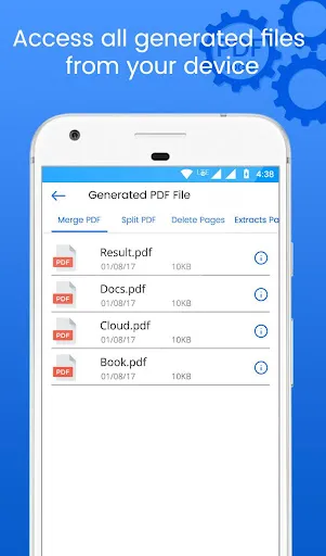 PDF Tools: Merge & Split PDF Screenshots