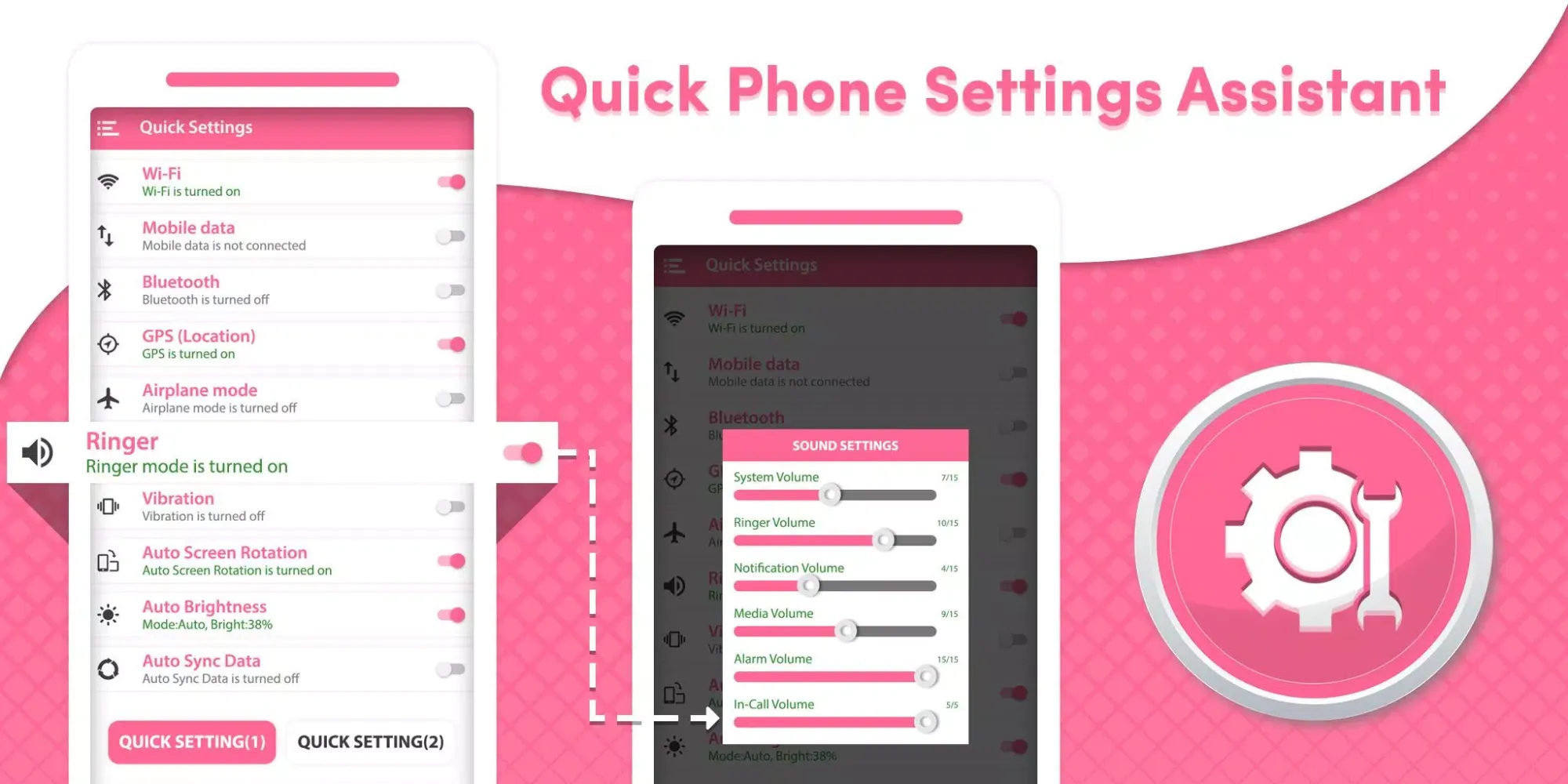 Quick Settings Screenshots