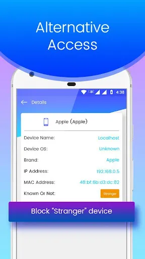 Tangkapan layar Block WiFi - WiFi Inspector