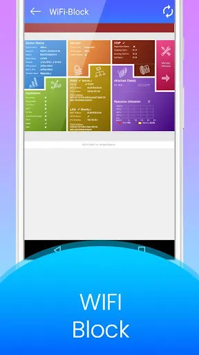 Tangkapan layar Block WiFi - WiFi Inspector