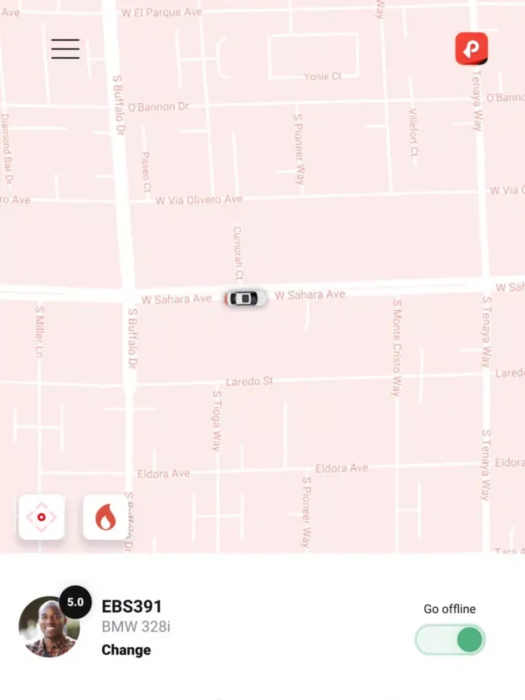 Pull Up n' Go (PUNG) Driver iPad Screenshots