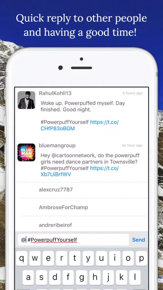Fasttweet - Tweet with Trends Screenshots
