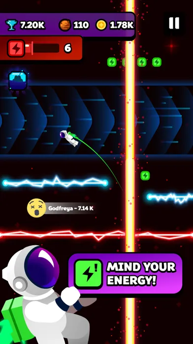 Capturas de pantalla de Cosmic Jumper: Don't Look Back