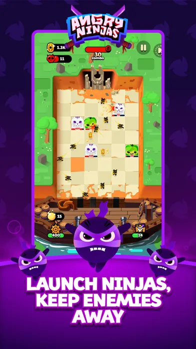 Angry Ninjas: Origin应用截图