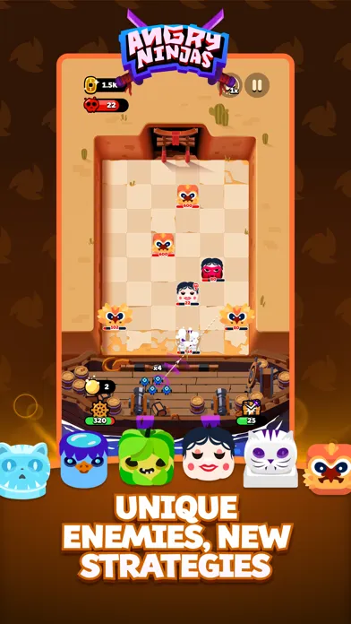Angry Ninjas: Origin应用截图