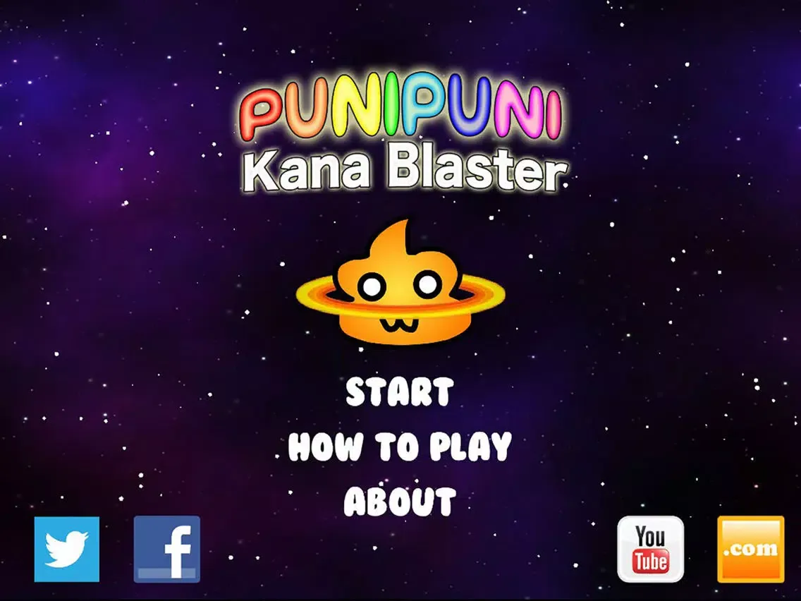 Capturas de tela do PuniPuni Kana Blaster iPad 