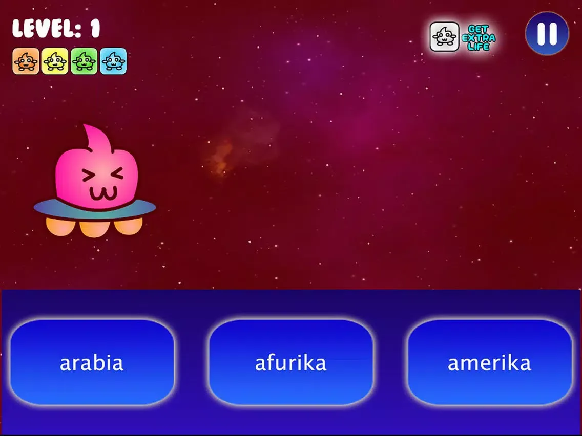 Capturas de tela do PuniPuni Kana Blaster iPad 