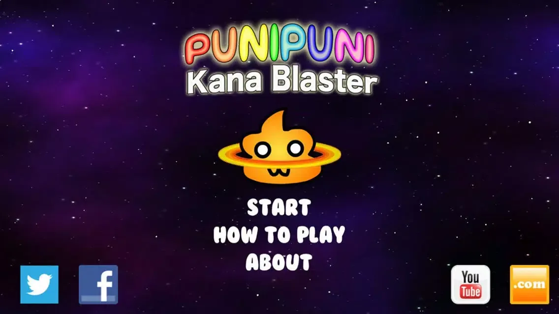 Capturas de tela do PuniPuni Kana Blaster