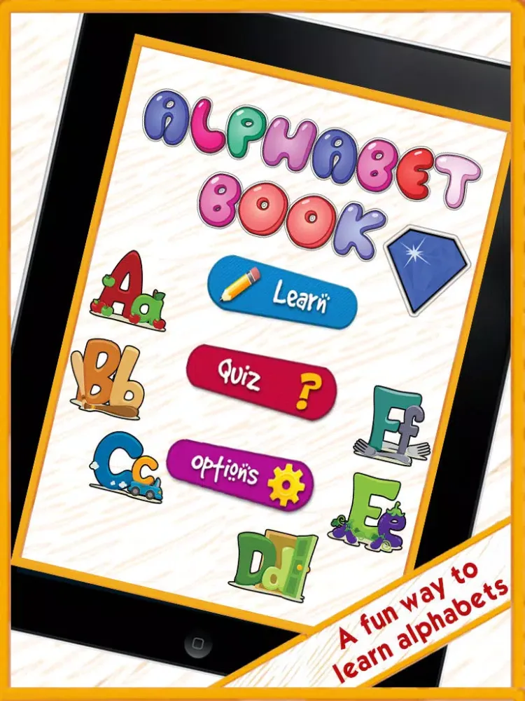 First Alphabet Book iPad  スクリーンショット