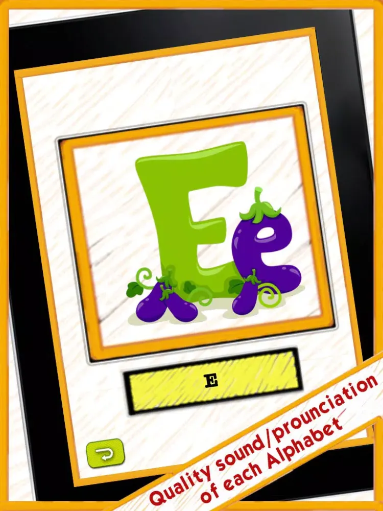 First Alphabet Book iPad  スクリーンショット