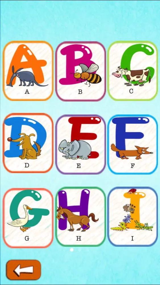 First Alphabet Book スクリーンショット