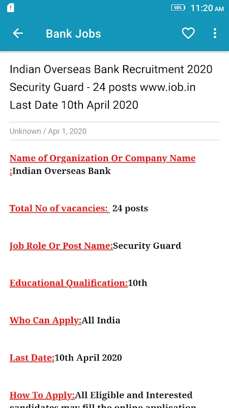 Punjab Jobs Screenshots