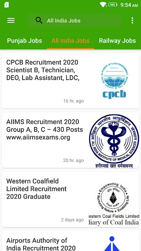 Punjab Jobs Screenshots