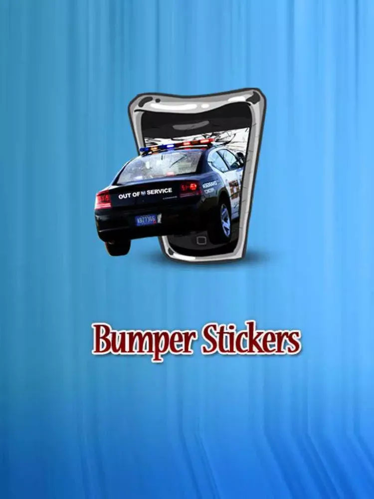 Funny Bumper Stickers FREE iPad  Ekran Görüntüleri