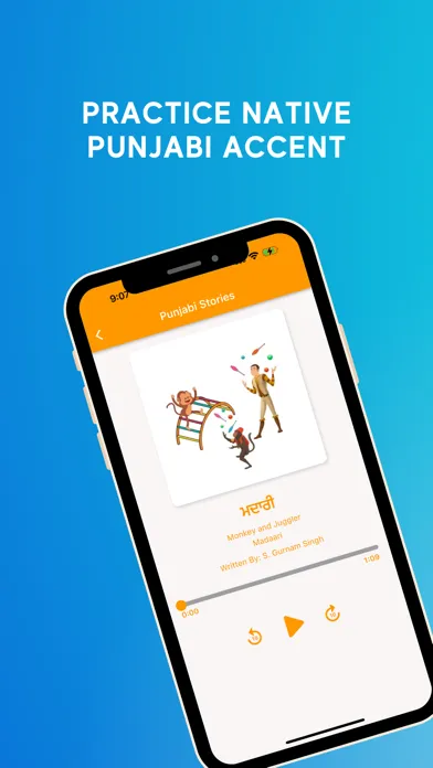 Capturas de pantalla de Punjabi Stories - PunjabiCharm