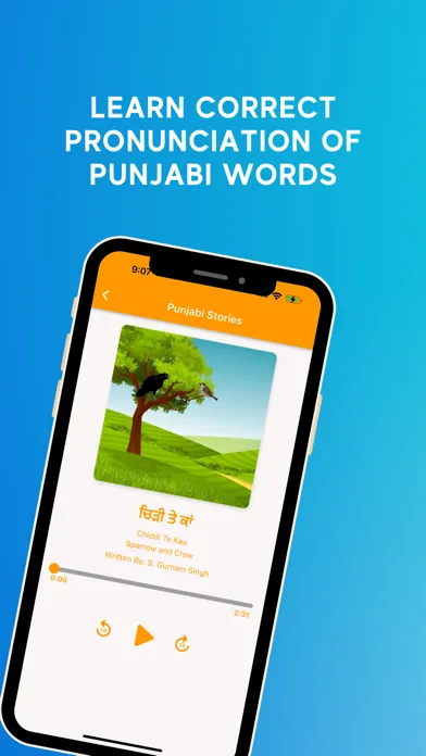 Capturas de pantalla de Punjabi Stories - PunjabiCharm