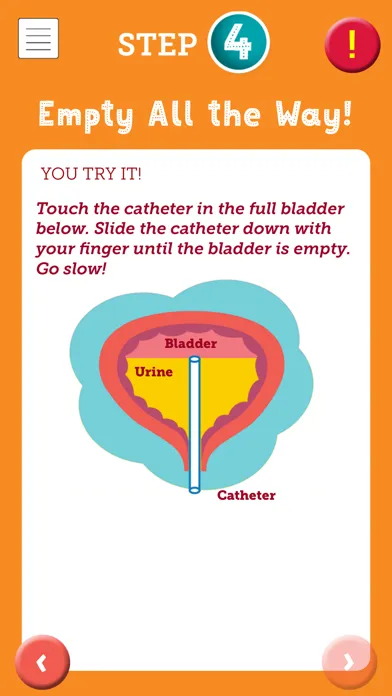 Capturas de pantalla de Kids' Guide: Using a Catheter