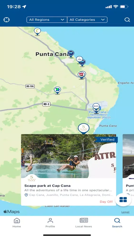 Screenshot di Punta Cana Guide