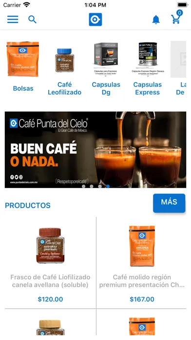 Café Punta del Cielo应用截图