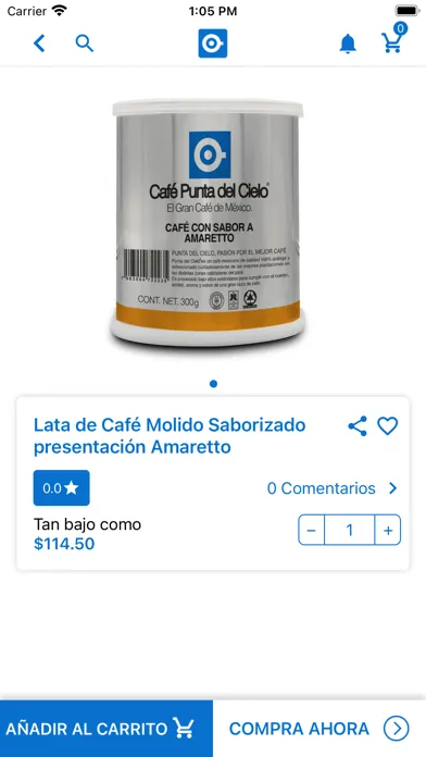 Café Punta del Cielo应用截图