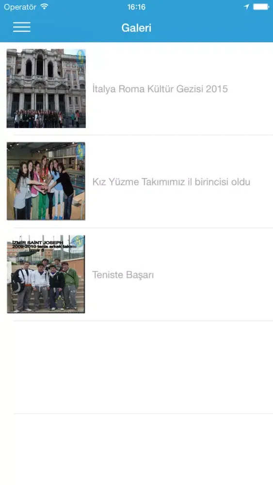 Screenshot di Saint Joseph İzmir