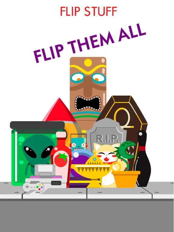 Скриншоты Flip Stuff - bottle ketchup iPad 