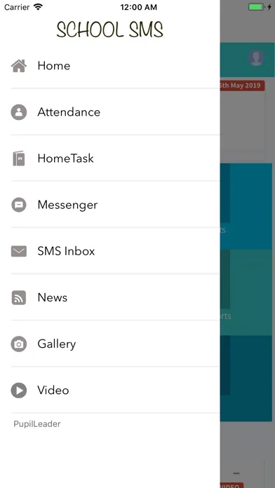 SCHOOL SMS APP スクリーンショット