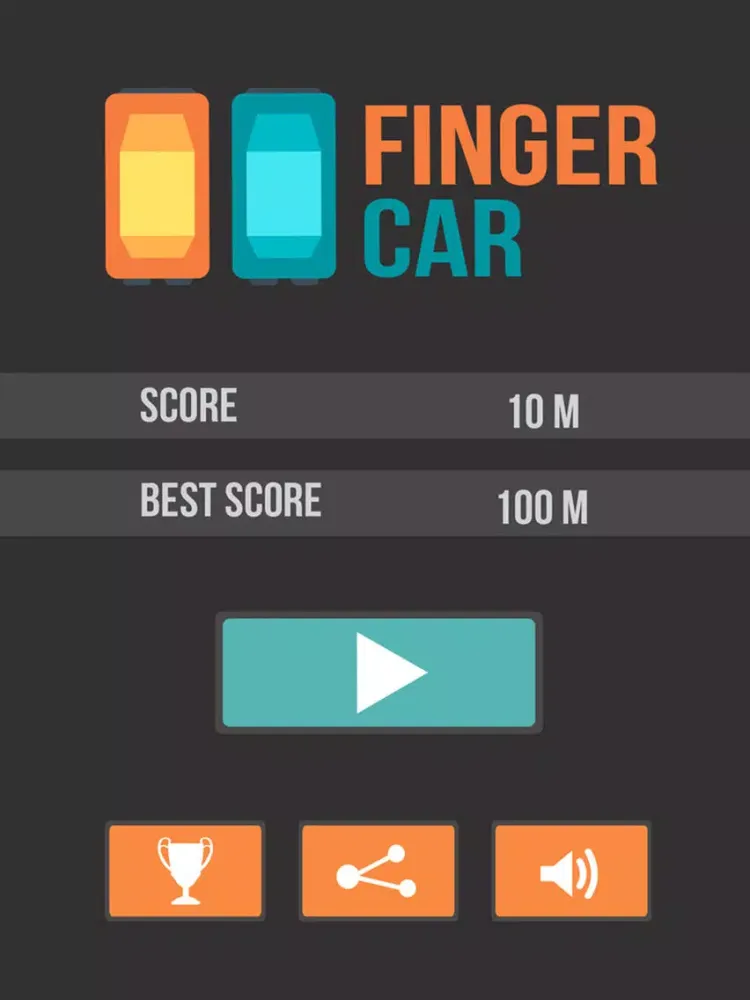 Capturas de pantalla de 2 Finger 2 Car iPad 