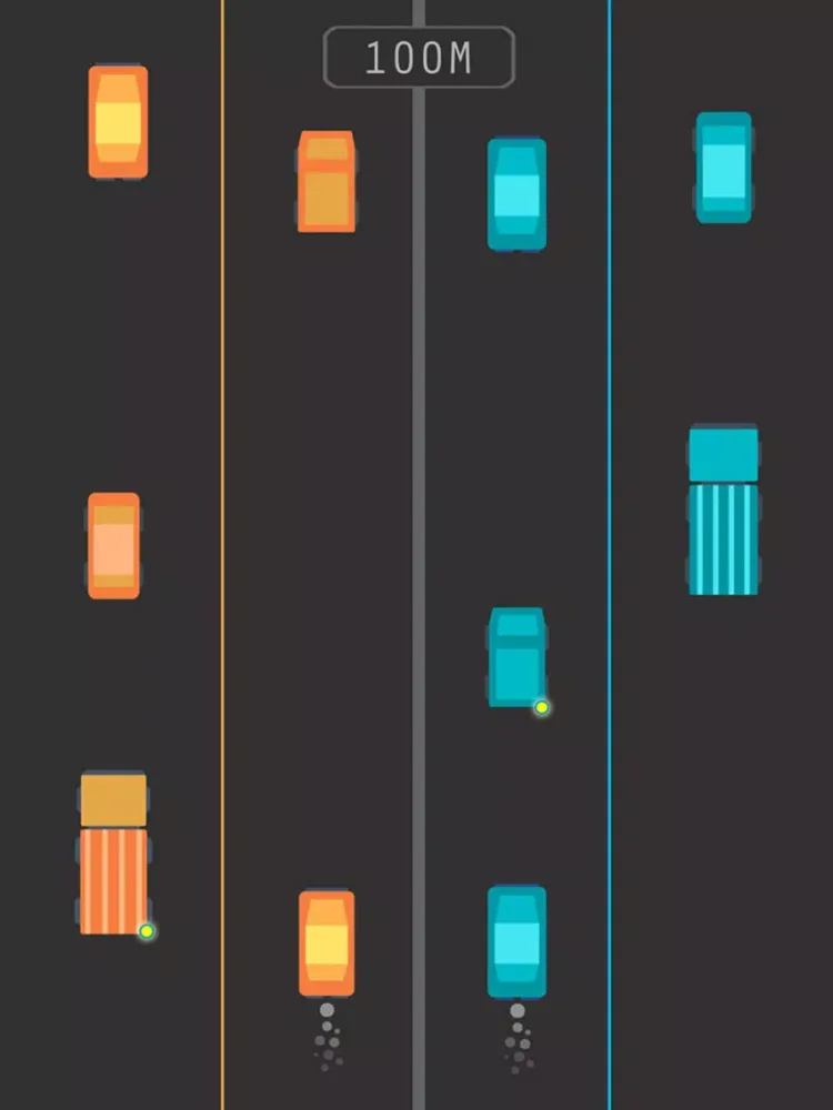 Capturas de pantalla de 2 Finger 2 Car iPad 
